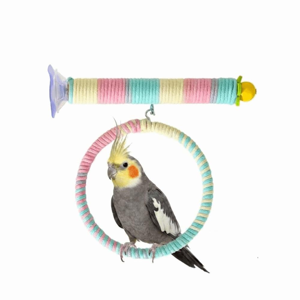 Suction Cup/ Screw Suction Cup Swing Set Bird Claw Beak Grinding Bar Bird Standing Perch