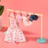 1/6 1/8 1/12 Dolls Gift Dollhouse Furniture Doll Accessories Garment Organizer Hangers Clothes Rack