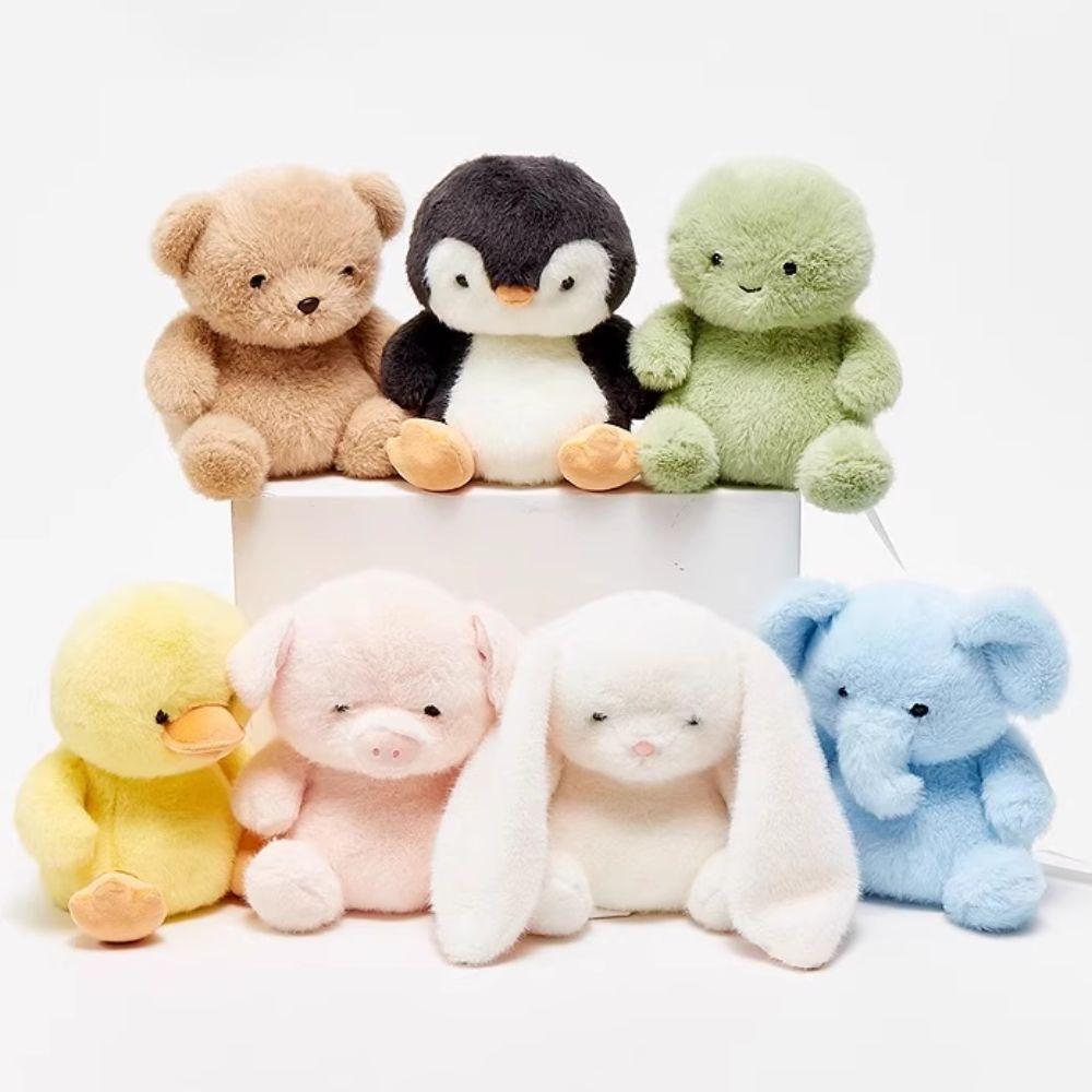 Настольная кукла Животное Плюшевая игрушка Утка Кролик Мягкий пингвин Сидящие животные Плюш Рождественский подарок
