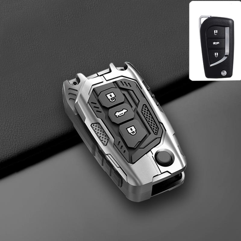 Чехол-брелок для ключа автомобиля для Toyota Camry RAV4 Forturner Hilux Auris Corolla Avensis Verso Yaris Aygo Scion TC IM Оболочка Брелок