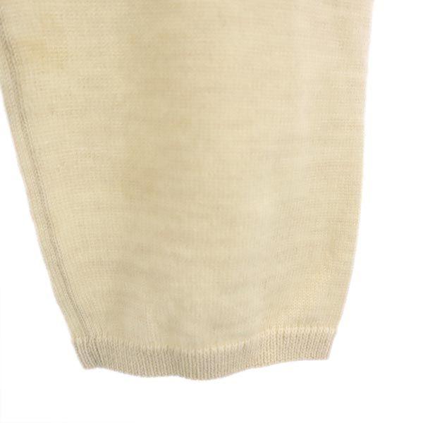 Anteprima Кашемир 100% Вязаный кардиган с длинным рукавом 40 бежевый Женский Б/у