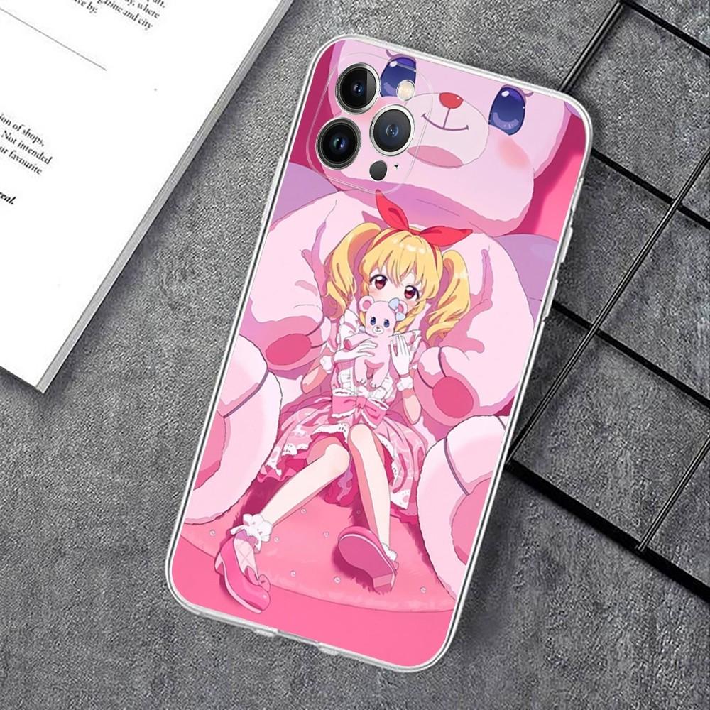 Аниме A-aikatsu Чехол для телефона Для IPhone 16 15 14 11 12 13 Mini Pro XS Max Чехол 6 7 8 Plus X Funda Shell