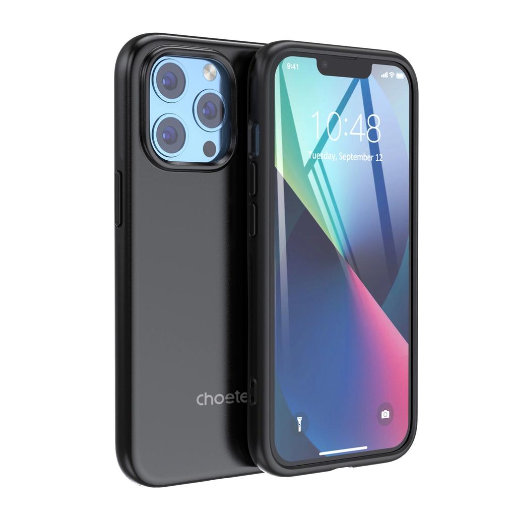 Choetech Mfm Anti-Drop Case Made For Magsafe Case For Iphone 13 Pro Black (Pc0113-Mfm-Bk)