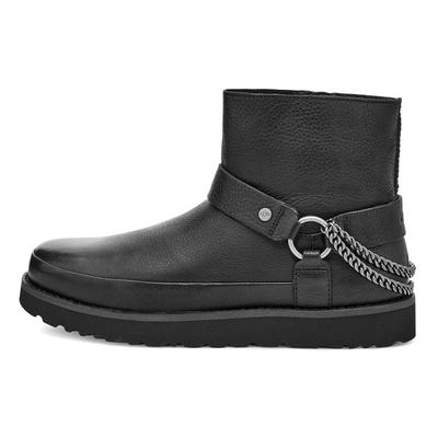 Ботинки женские с флисовой подкладкой Deconstructed Mini Chains Snow Boots Black 1120694-BLK