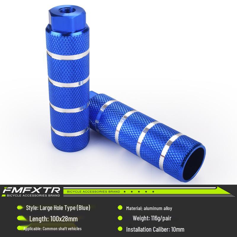 Universal Bicycle Rear Footpegs & Seat Pedals with Rocket Launcher Design