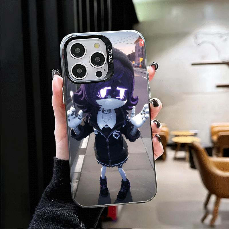 M-Murder D-Drones Uzi Doorman Soft Phone Case for iPhone 15 16 17 Pro Max 17Air 16E 14 Plus 13 12 Mini Shockproof Cover Back She