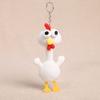 Filled Cartoon Animal Keychain 20 Centimeters Plush Hanging Ornament Bag Charm  Backpack Decoration