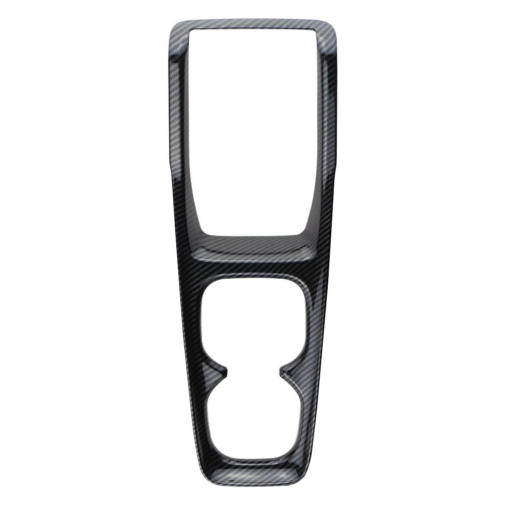 Auto Cup Holder Cover Trim for BYD Dolphin Mini Seagull Dolphin Surf 2024 2025 Imitation Carbon Fiber Interior Accessories