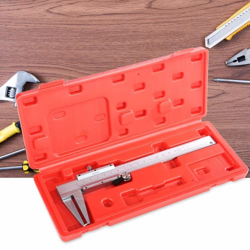 [Специальная акция к школьному сезону] Штангенциркуль, Измерительный инструмент Стальная линейка Портативный штангенциркуль для внутренних канавок Штангенциркуль 0-150 мм