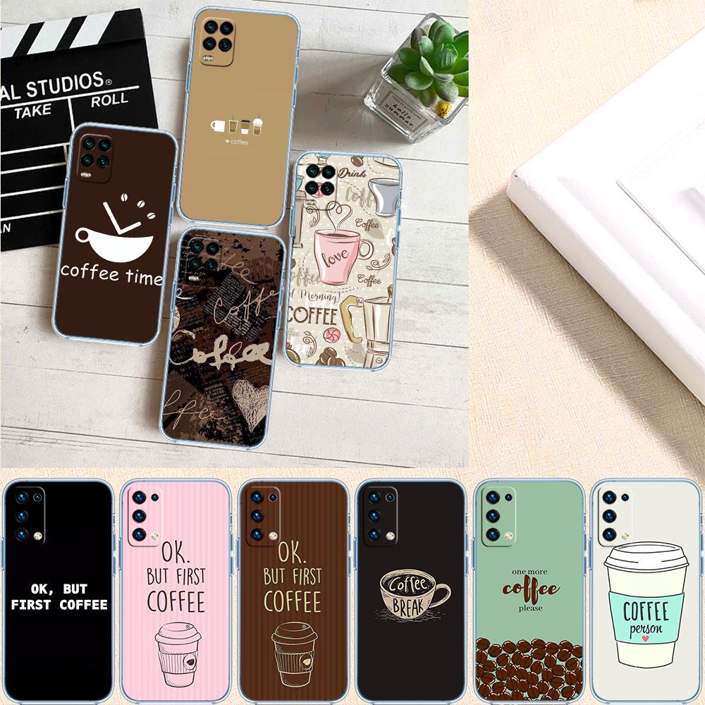 PP20 Coffee Time Phone Case for Motorola Moto G10 G20 G30 G31 G32 G34 G35 G41 G42 G50 G51 G52 G55 G60 G60S G62 G71 G72 G75