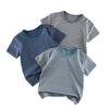 Детская одежда на лето Полосатая футболка с коротким рукавом для мальчиков Детская одежда Летняя одежда