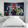 Anime Hotel Transylvania Hanging Bohemian Tapestry Bohemian Wall Tapestries Mandala Kawaii Room Decor