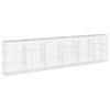 Gabion with Lid 600x50x150 cm Galvanized Iron