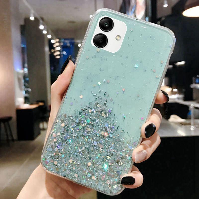 Роскошный блестящий чехол для телефона Samsung Galaxy A04 A04E A042F A045F A045F/DS, мягкий полный чехол для GALAXY A 04 E, задняя крышка