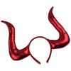 Handmade Cattle Horn Headband Cattle Girls Cosplay Accessories Beast Horns Fursuit Masquerade Halloween Cosplay Party