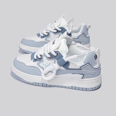 Популярные кроссовки для женщин весна-лето 2025 года, дышащие, новые, нишевые, звезды Guochao, легкие и универсальные, спортивные, маленькие белые туфли для детей