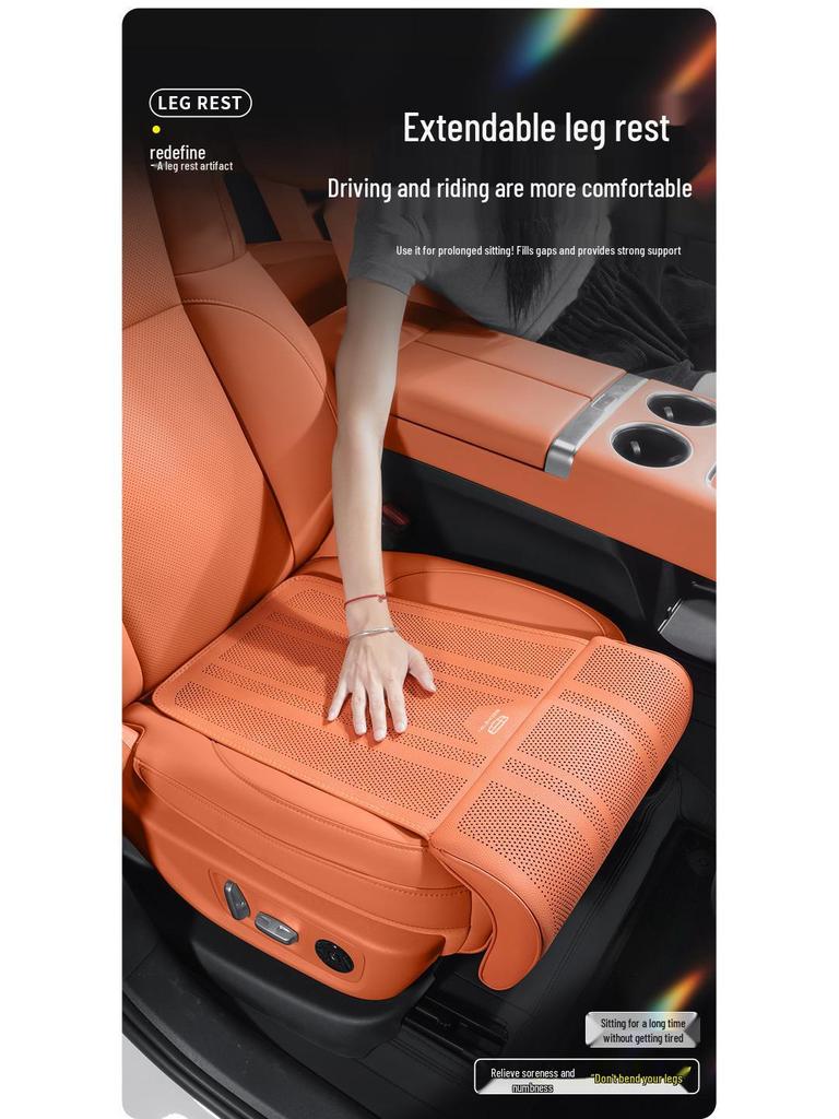 Enhanced Seat Cushion with Extended Leg Rest for Geometry A/C/E Firefly G6/M6 Drivers/Passengers