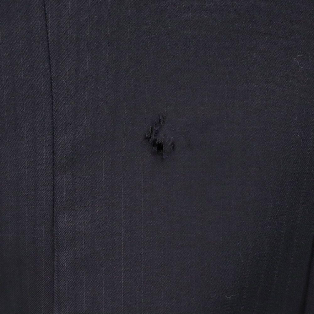 Burberry Sanyo Shokai Сделано в Японии шерстяной приталенный пиджак 38 черный Женский Б/У