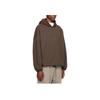 Fear of God Essentials нейлоновый флисовый худи Heather Wood/Wood мужские топы серый 202SU244312F