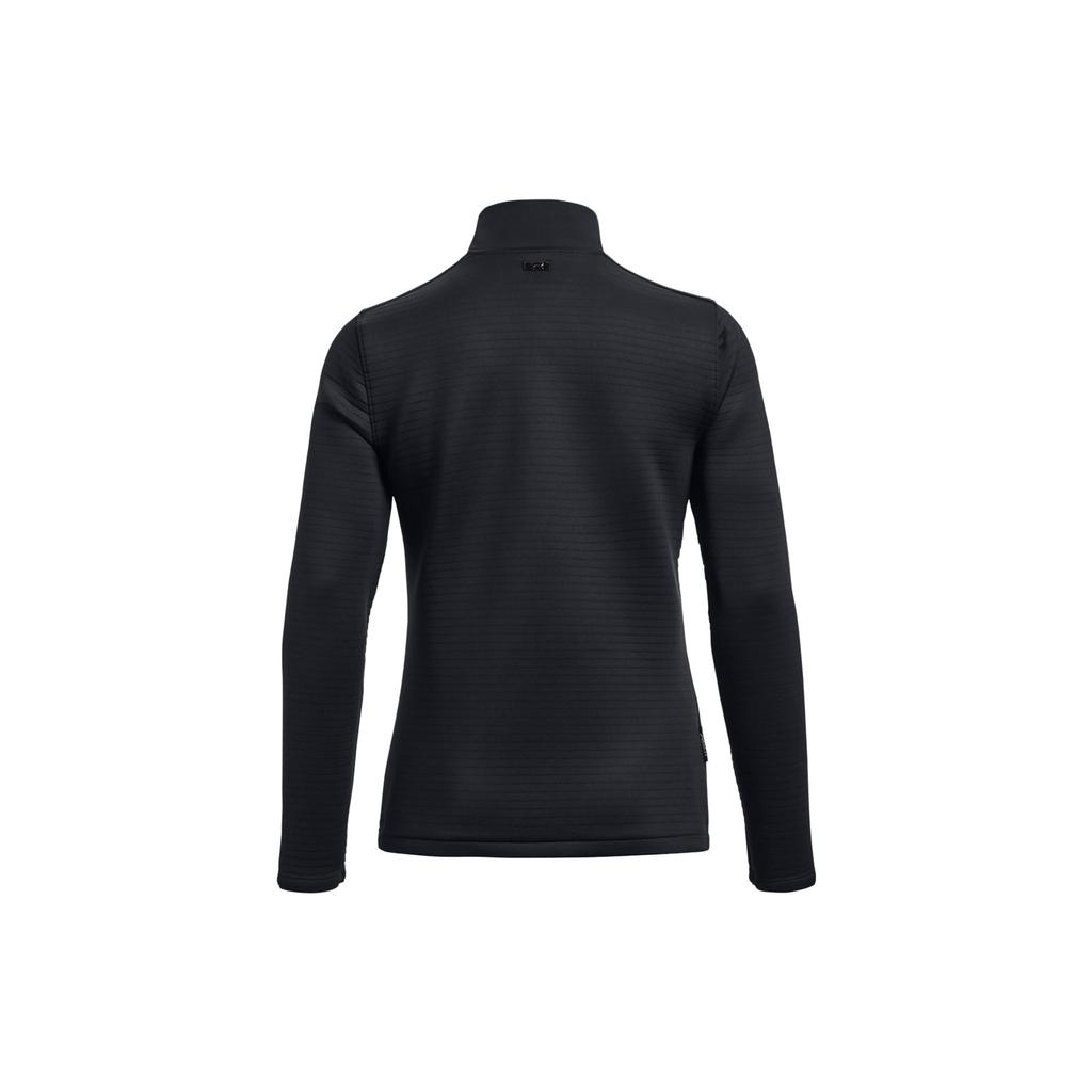 Under Armour Storm Daytona однотонная женская куртка с воротником-стойкой на молнии, черная 1380130-001