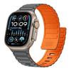 Роскошный ремешок для Apple Watch 49 мм 45 мм 46 мм 44 мм 40 мм 42 мм 41 мм 38 мм силиконовый магнитный браслет Correa iWatch Series 10 9 8 7 SE Ultra 2 3
