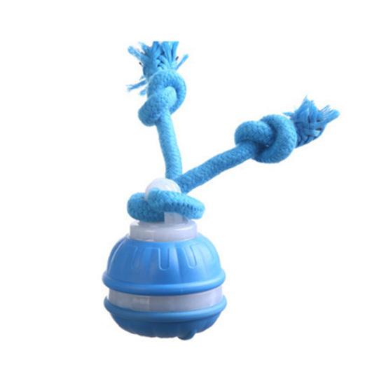 Умная автоматическая игрушка для собак с движущимся мячом и пищащим датчиком движения, компактный дизайн, зарядка через USB, интерактивная катящаяся игрушка для домашних животных