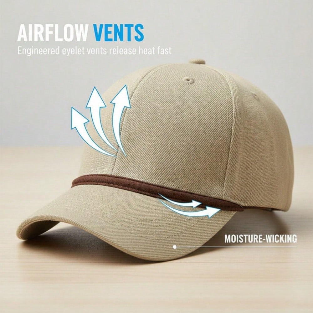 [Heart Print Baseball Cap] 2024 New Style Off-White Polyester Adjustable Breathable Casual Outdoor Sports Baseball Hat For Women Men Daily Wear
