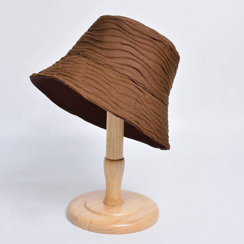 Хлопковая твиловая мятая рыбацкая шапка для зимы, повседневная, для активного отдыха, путешествий