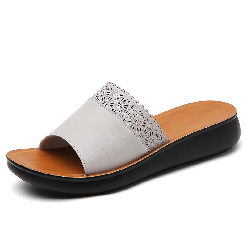 Женские летние модные тапочки на толстой подошве, домашние тапочки, повседневные тапочки