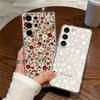 Милый Красочный Цветок Ромашки Растение Прозрачный Чехол для Samung Galaxy S25 S24 S23 S22 S21 S20 FE Note 20 Ultra 10 Plus Lite Funda