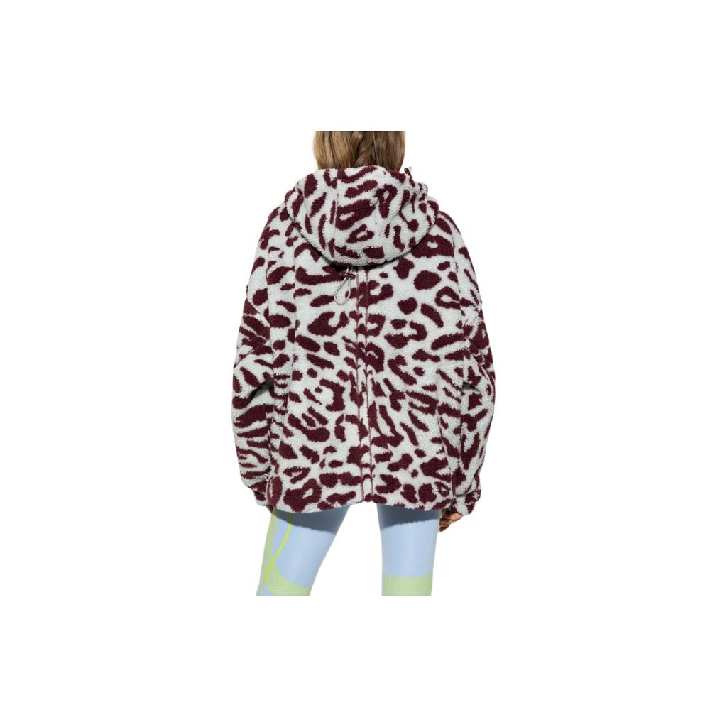 Adidas Куртка с капюшоном и принтом животных на молнии, женская многоцветная IW3841