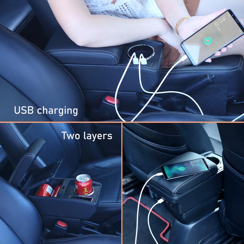 For Renault Clio 4 Armrest Box For Renault Captur Clio 3 III IV Car Armrest Auto Storage Box Dedicated Interior Car Accessories
