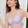 Seamless Lingerie Women's Semi-fixed Cup Gathering Bra for Breast Retraction and Anti-sagging Thin Design Without Underwire Push Up Bra