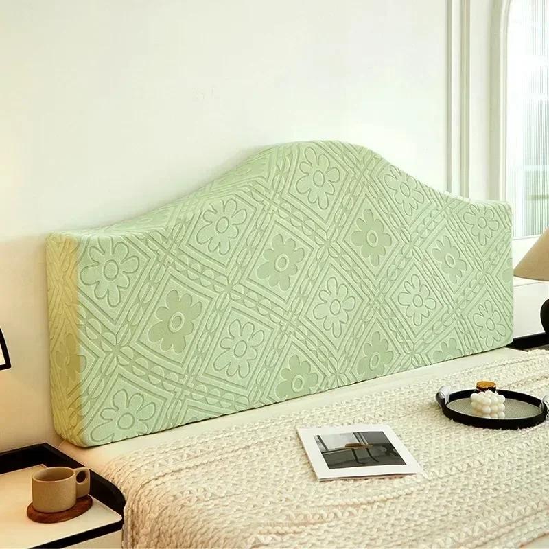 120/150/180/200/220 см Полный комплект изголовья кровати Однотонный защитный чехол для спинки кровати Пылезащитный чехол для изголовья Декор для спальни