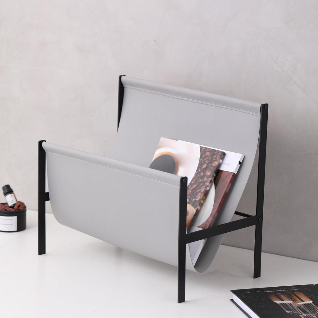 Настольный держатель для журналов, стойка для виниловых пластинок, многофункциональная напольная металлическая рамка