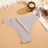 FINETOO Women Seamless and Traceless Panties Solid Color Underwear Soft and Comfortable Lingerie 12 Colors