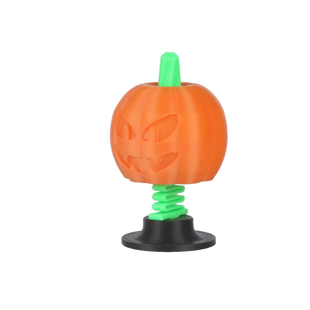 3D Printed The Bobblehead Jack-o'-lanterns Spring Decompression Tool