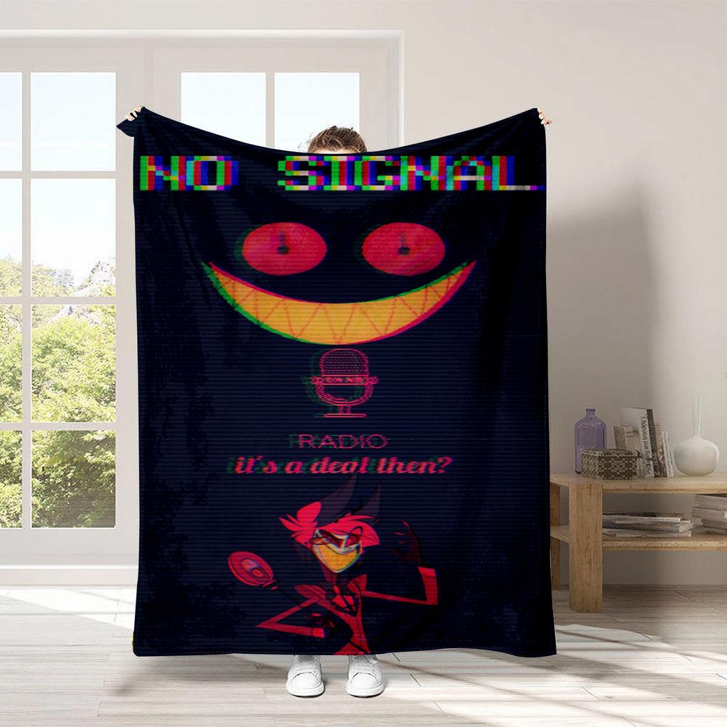 130*150 Cm Hot Anime Character Flannel Blanket  Nap Blanket Quilt Flannel Sofa Cover Blanket