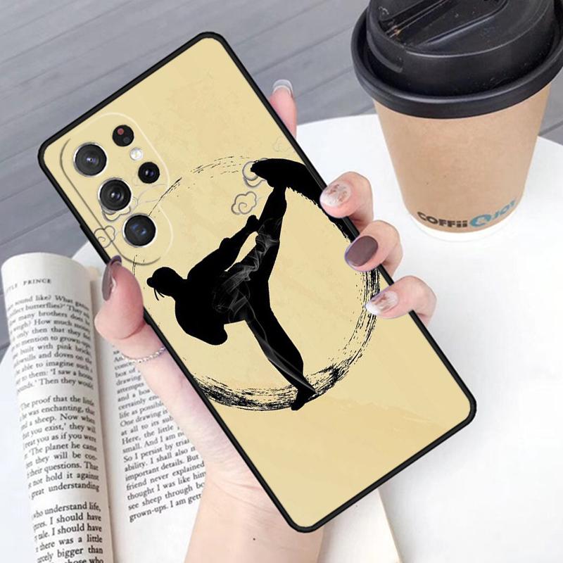 Чехол для телефона Кунгфу Тхэквондо Для Samsung Galaxy S24 S25 Ultra S21 S22 Ultra S10E Note 10 Plus Note 20 FE S23