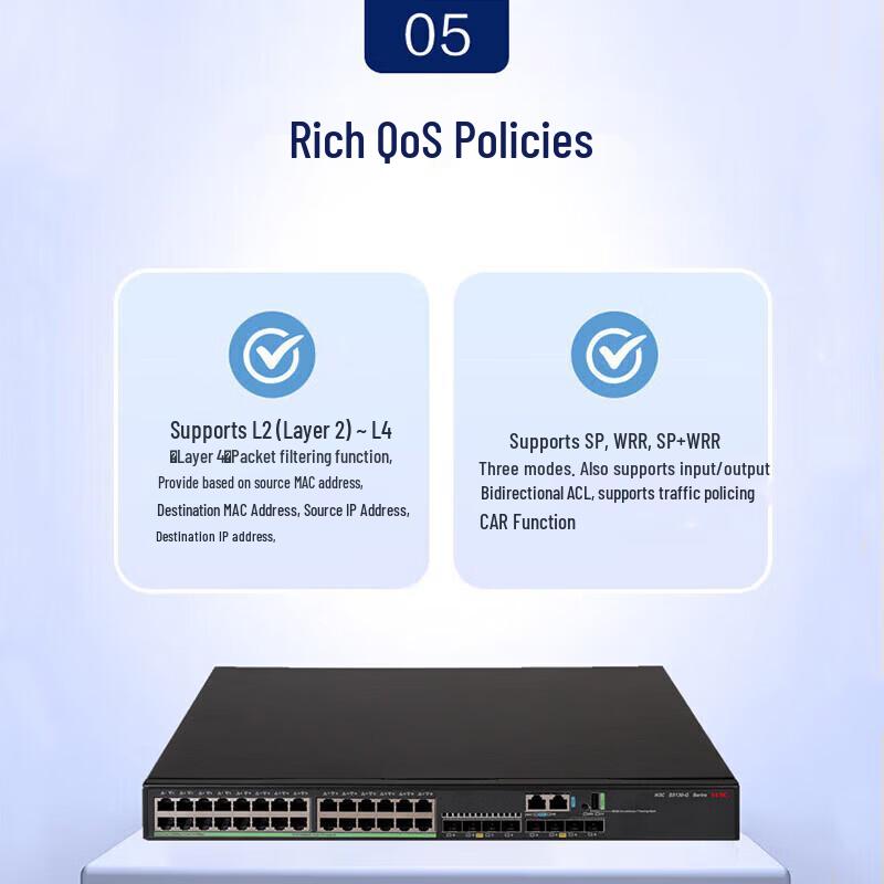 H3C S5130S-36S-PWR-EI-G Gigabit PoE Managed Switch