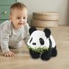 Electric Plush Panda Toy with Sound Movable Ears Mouth Interactive Walking Animal Plushie Musical Stuffed Doll Kids Boys Girls Birthday Gift