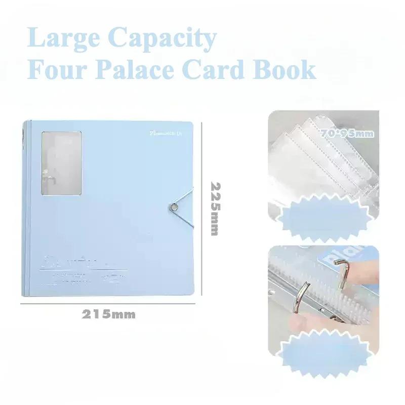 Large Capacity Photo Album Blue Photocard Binder Kpop Card Book 480 Pockets Collection Book for Idol Group Wholesales 2025 New