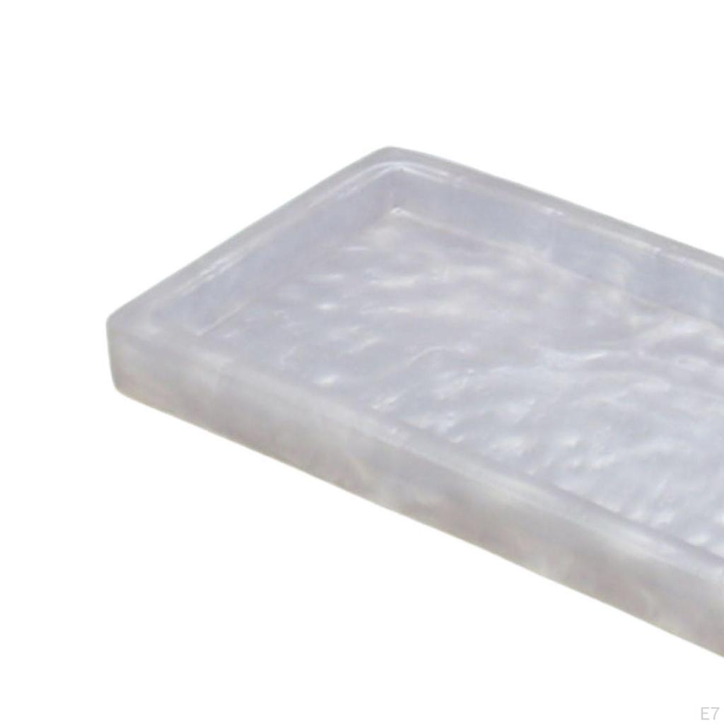 Мраморный Декоративный Поднос для Туалетного Столика Напитки Блюдо для Торта Тарелка для Чайной Свечи Мыло Туалетные Принадлежности Макияж Декор Туалетного Столика