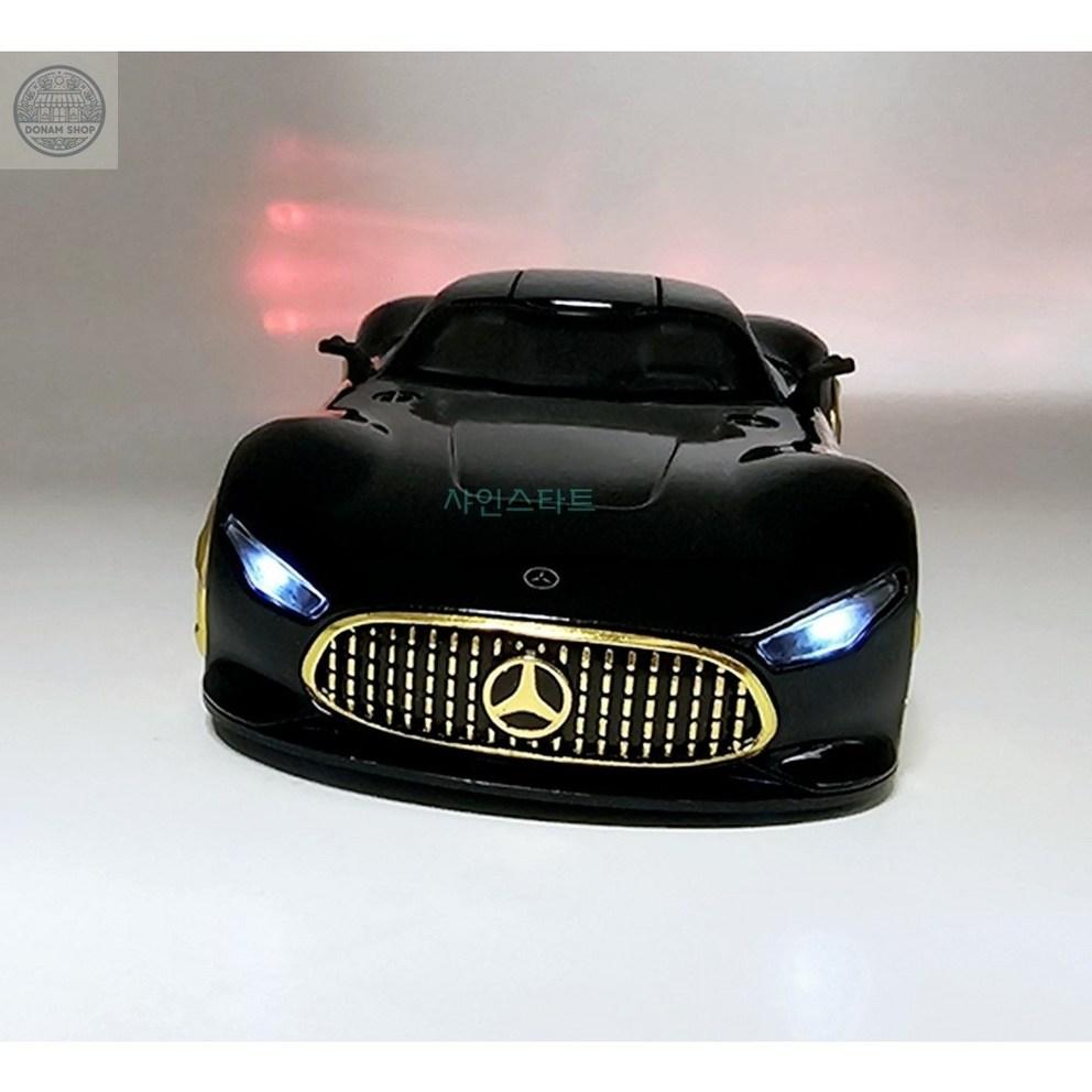 Концепт-кар Mercedes-Benz AMG 1:Литой металлический модель 32-го масштаба - Черный