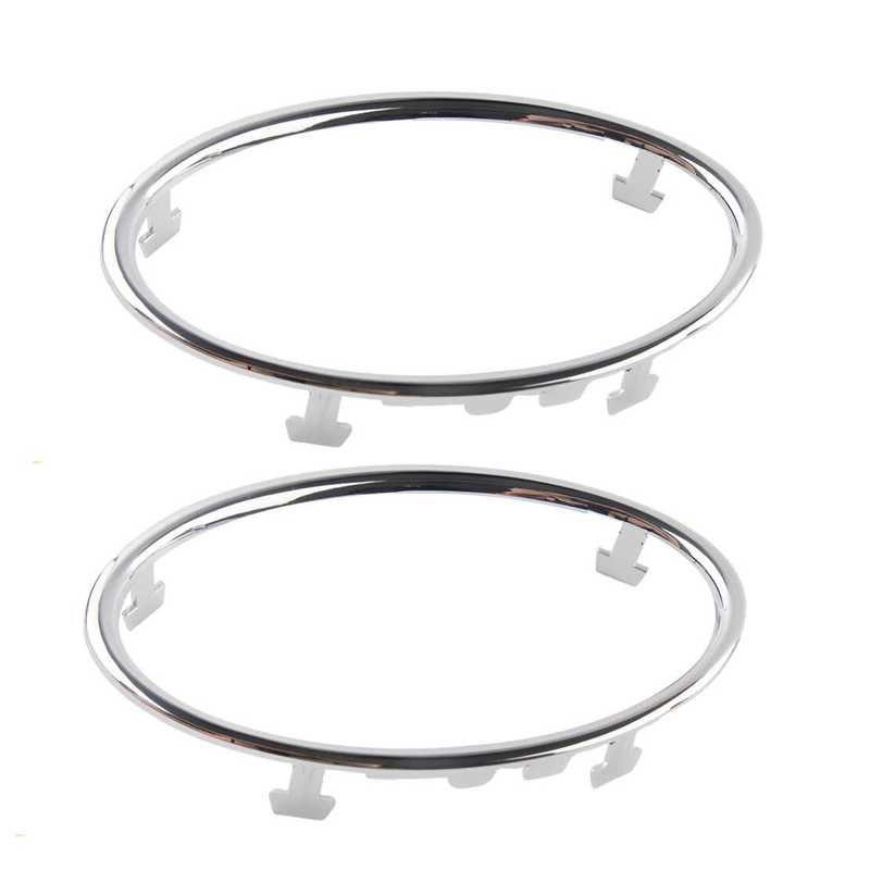 4M51A014L21AE 4Pcs Air Outlet Vent Trim Decoration Circle Fit for Ford Focus 2005 2006 2007 2008 2009 2010 2011 ABS