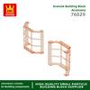Non-Toxic 14Pcs/Lot Concave Window Leaf Building Blocks Moc Accessories Compatible With Bricks Children Toys Gift Box