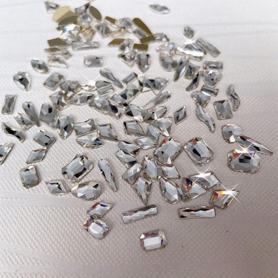 Art Rhinestone 3D геометрические блестящие аксессуары для маникюра