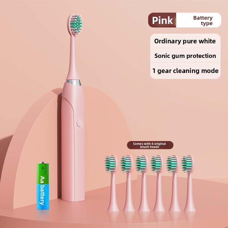 Вибрирующая зубная щетка с мягкой щетиной и ирригатор, Перезаряжаемая автоматическая ультразвуковая электрическая зубная щетка для взрослых и домашнего использования