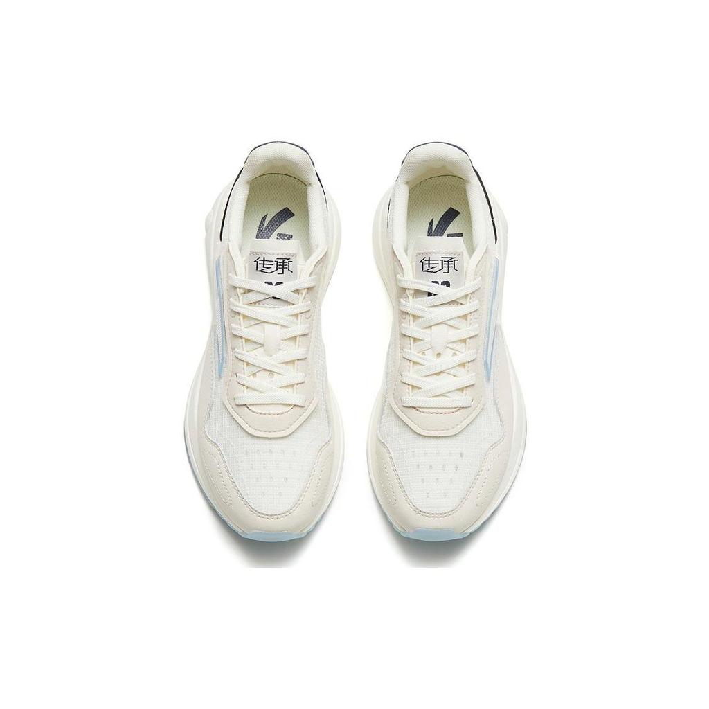 Anta Lifestyle Series Прочные дышащие низкие спортивные повседневные туфли женские кроссовки белые серые синие 122328871-1