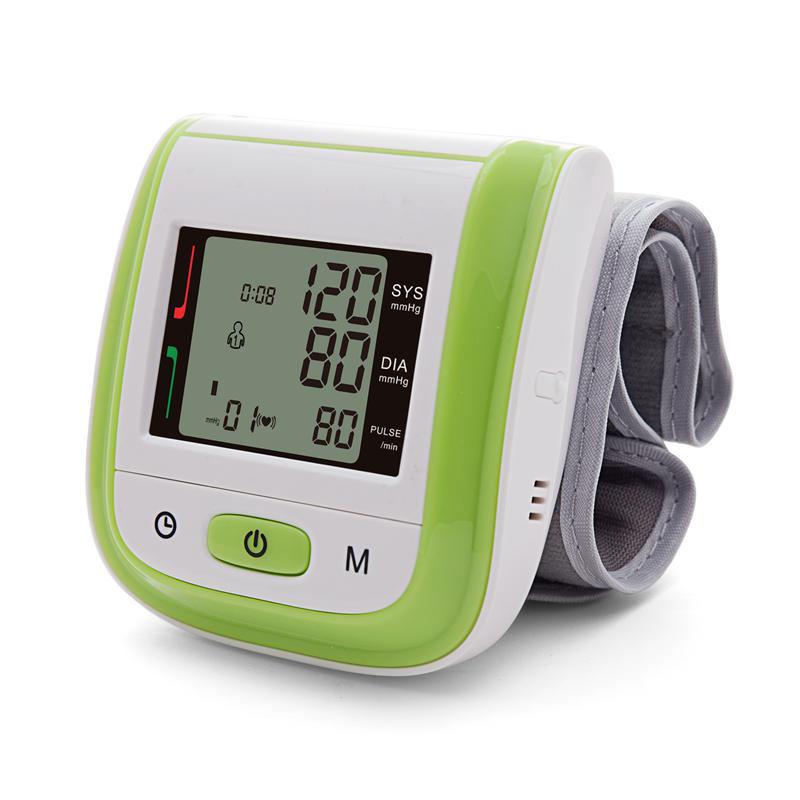 yongrow Automatic Wrist Blood Pressure Monitor with Digital LCD Display & Adjustable Wrist Cuff